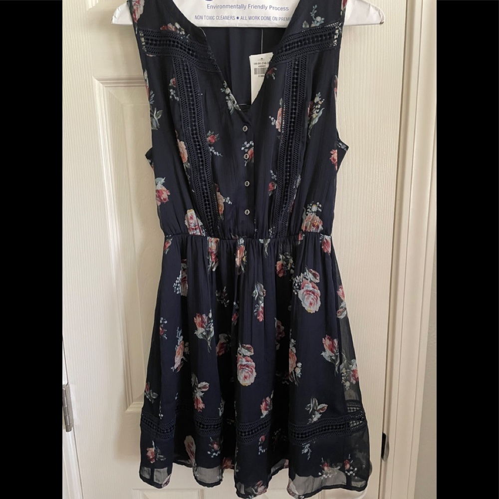 🆕 Blue Floral A&F Dress💙